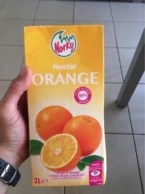 Norky Nectar d’orange packshot