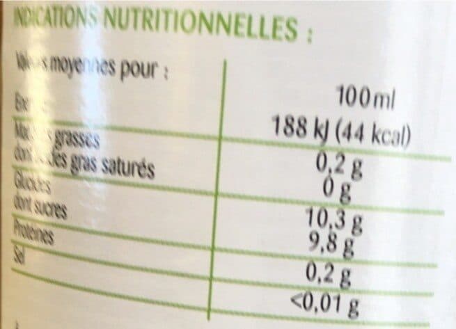 Open Food Facts Pur jus de pomme packshot