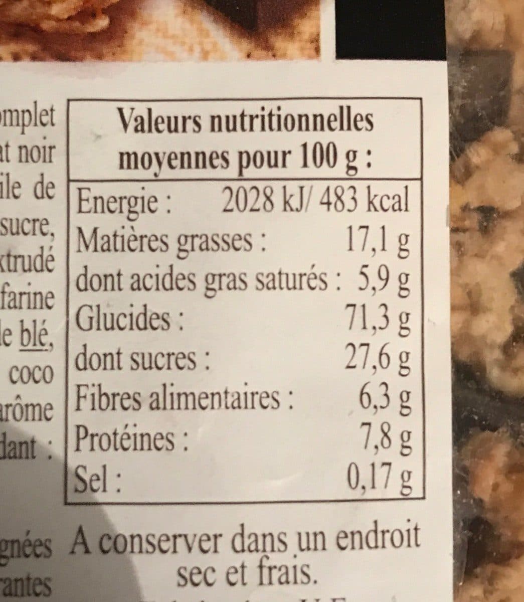 Country Farm Crunchy chocolat packshot