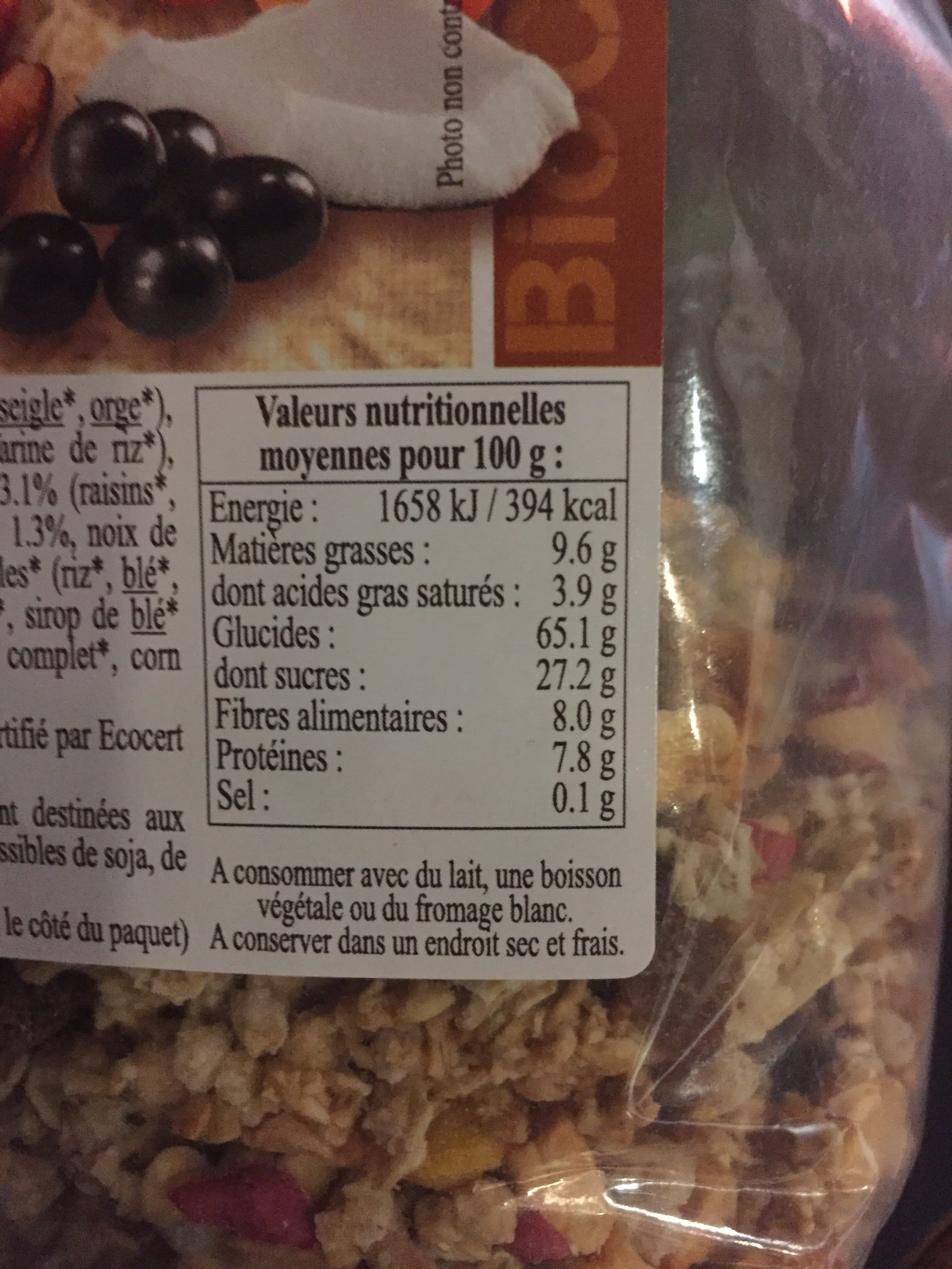 Country Farm Crunchy Fruit Bio - 1KG packshot