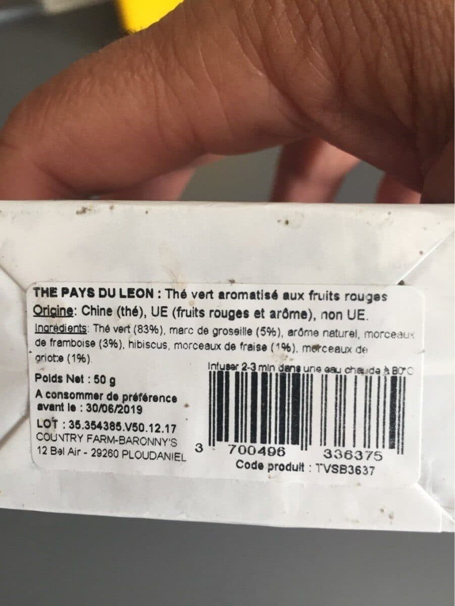 Baronny's Pays du Leon packshot