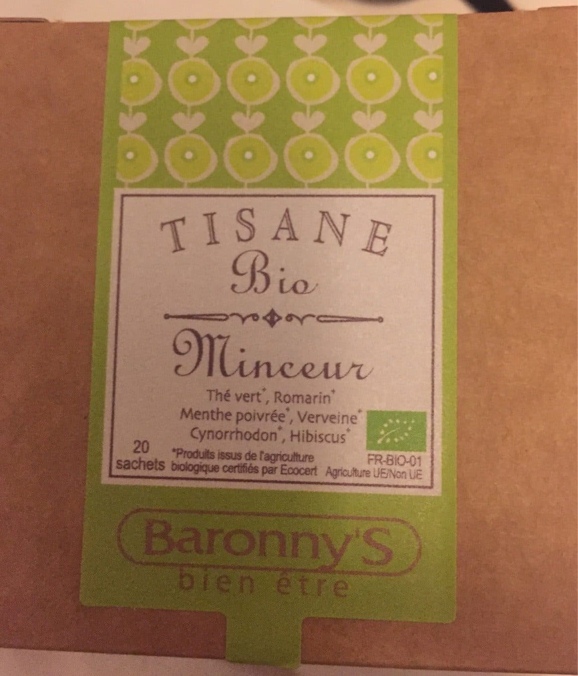 Baronny's Tisane minceur packshot