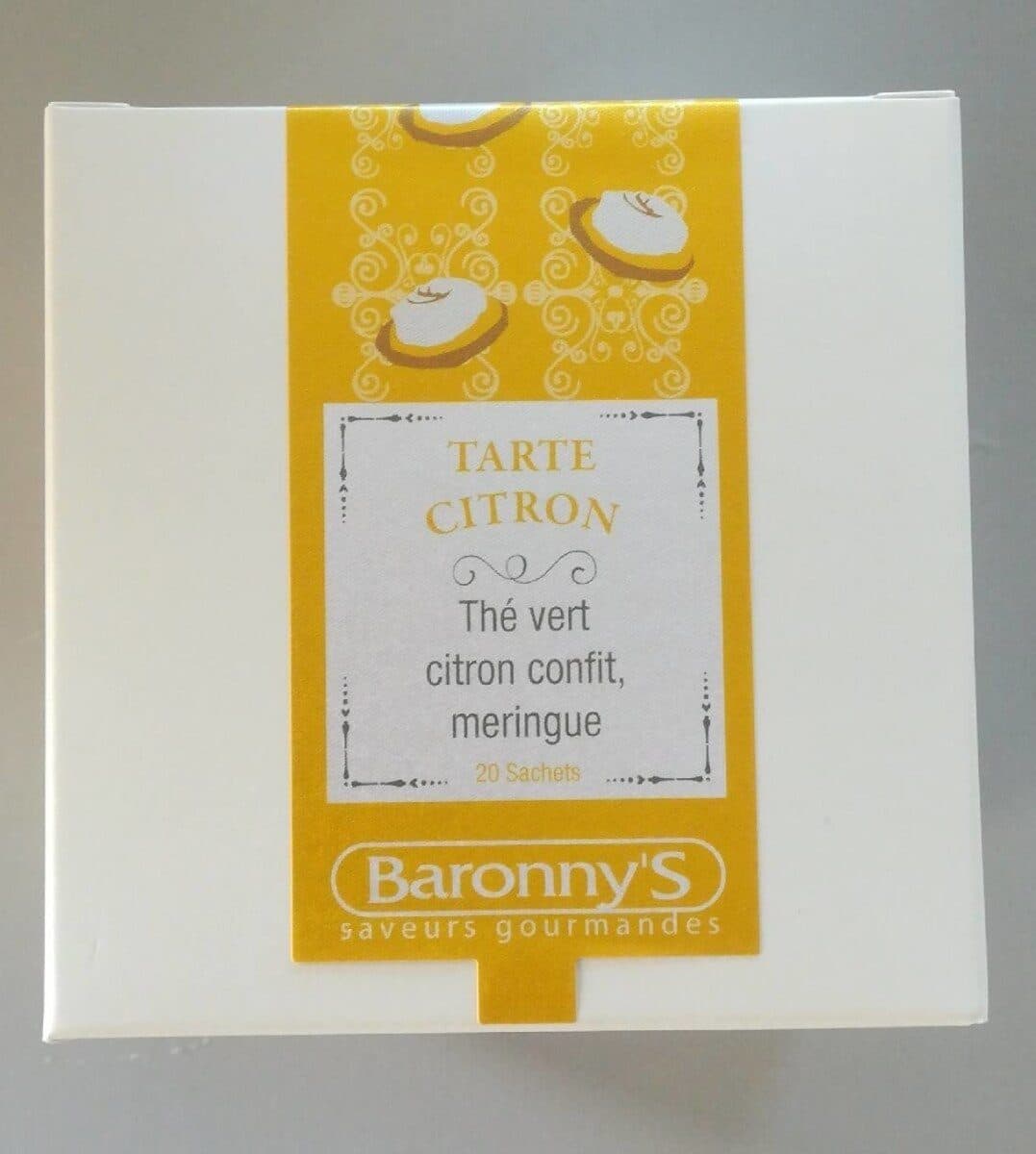 Baronny's BARONNY'S - Thé vert citron confit meringue packshot