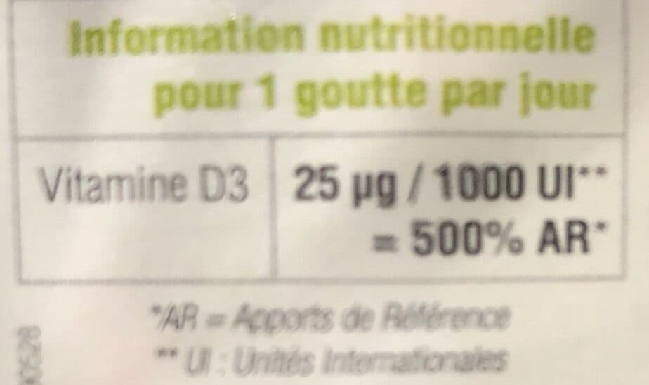 D.Plantes Vitamine D3++ 1000 UI packshot