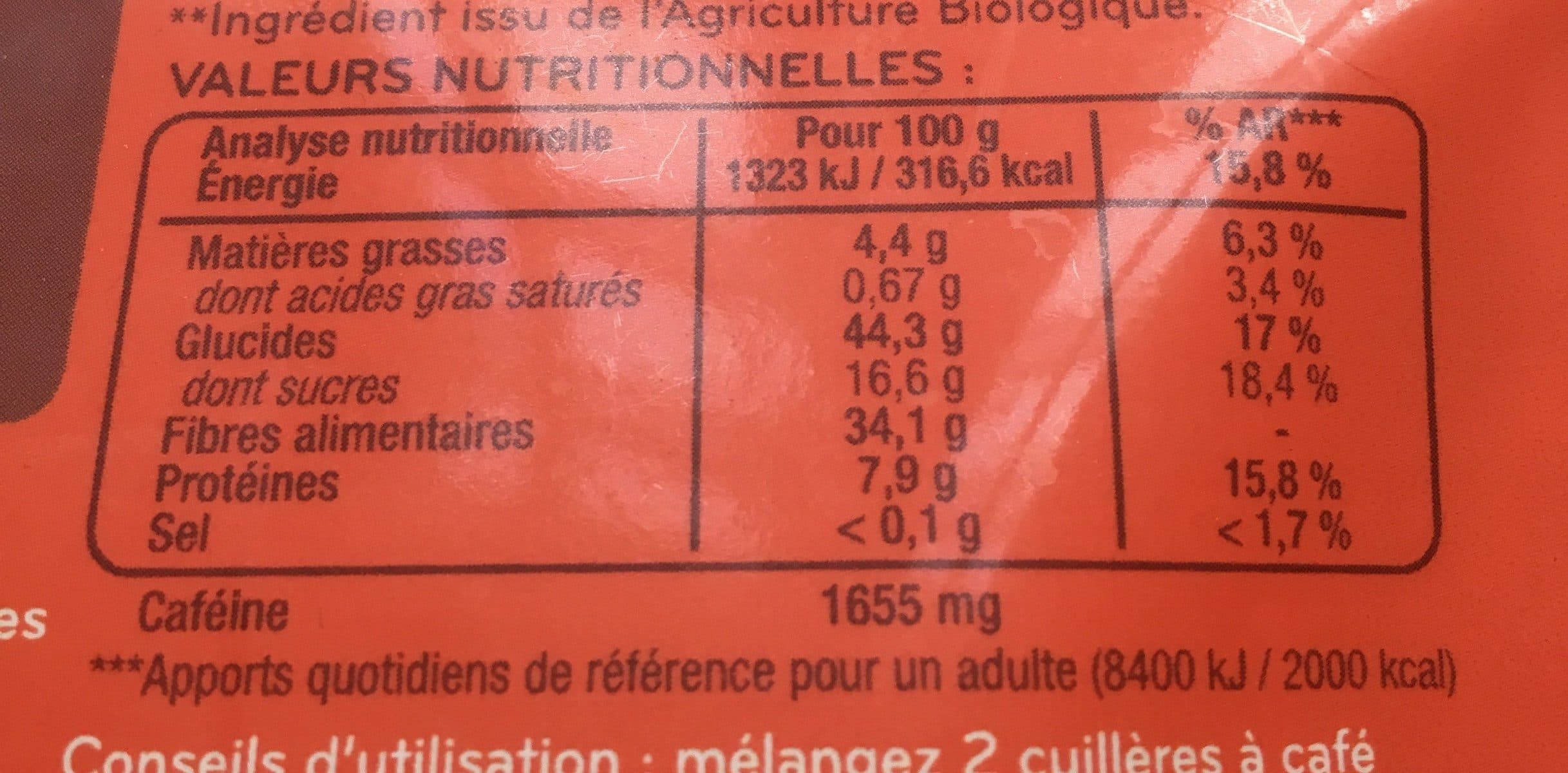 Open Food Facts Guarana Superfood en biogranules packshot