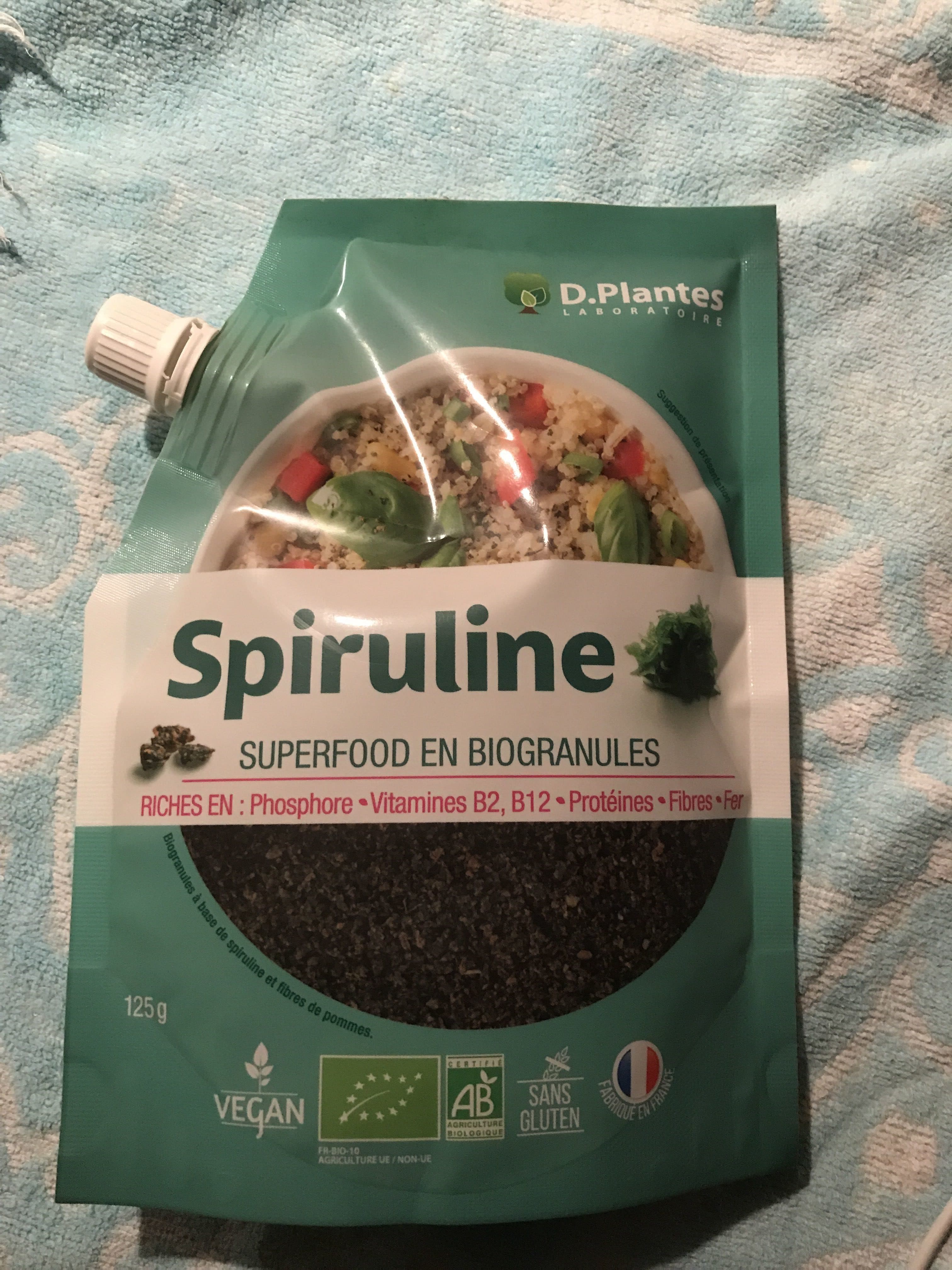 D.plantes Spiruline packshot