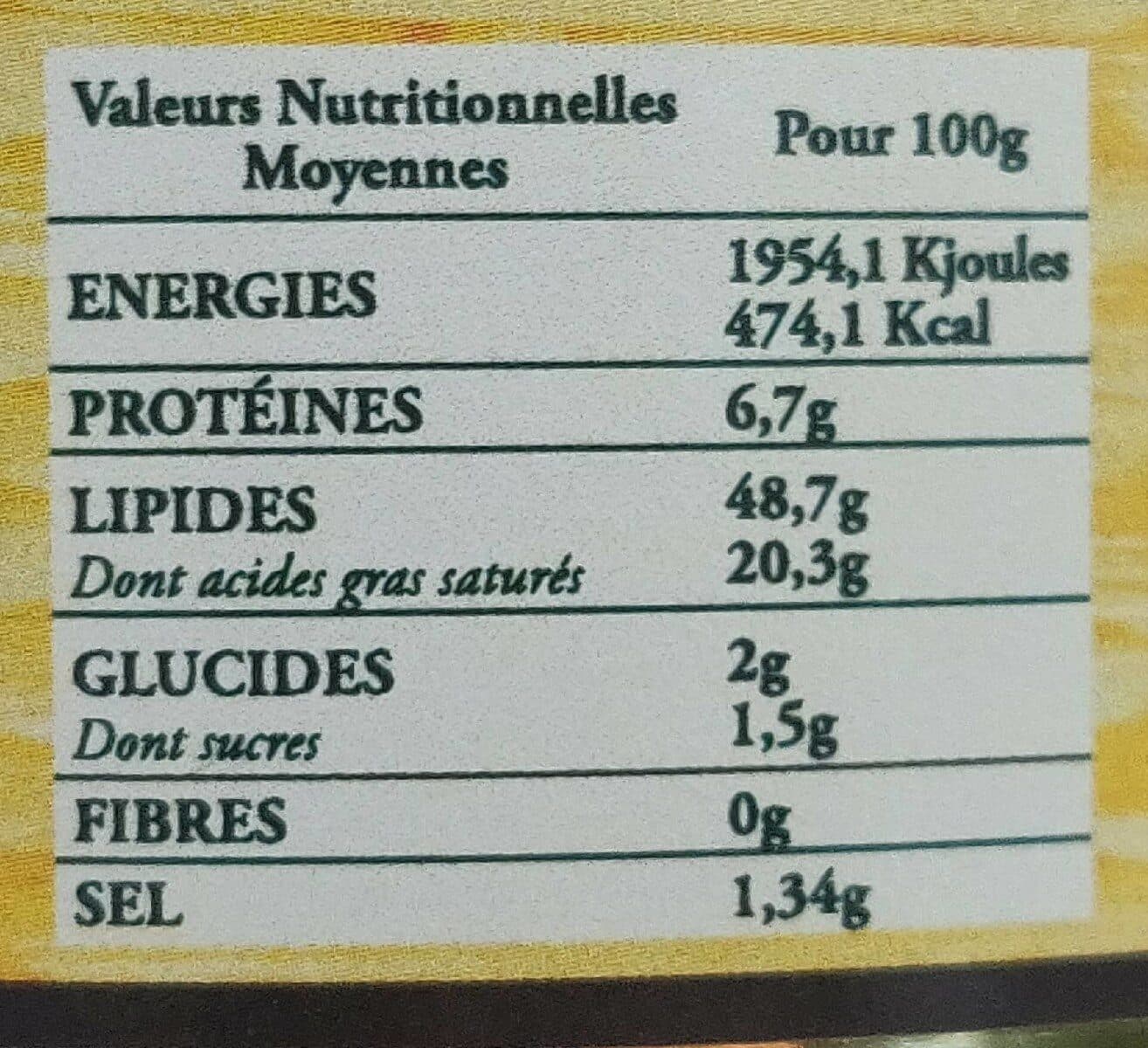 Open Food Facts Bloc de foie gras de canard packshot