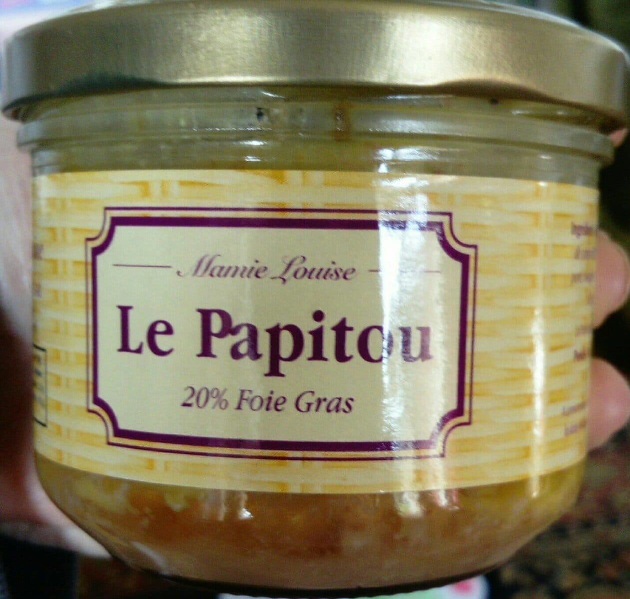 Open Food Facts Le papitou packshot