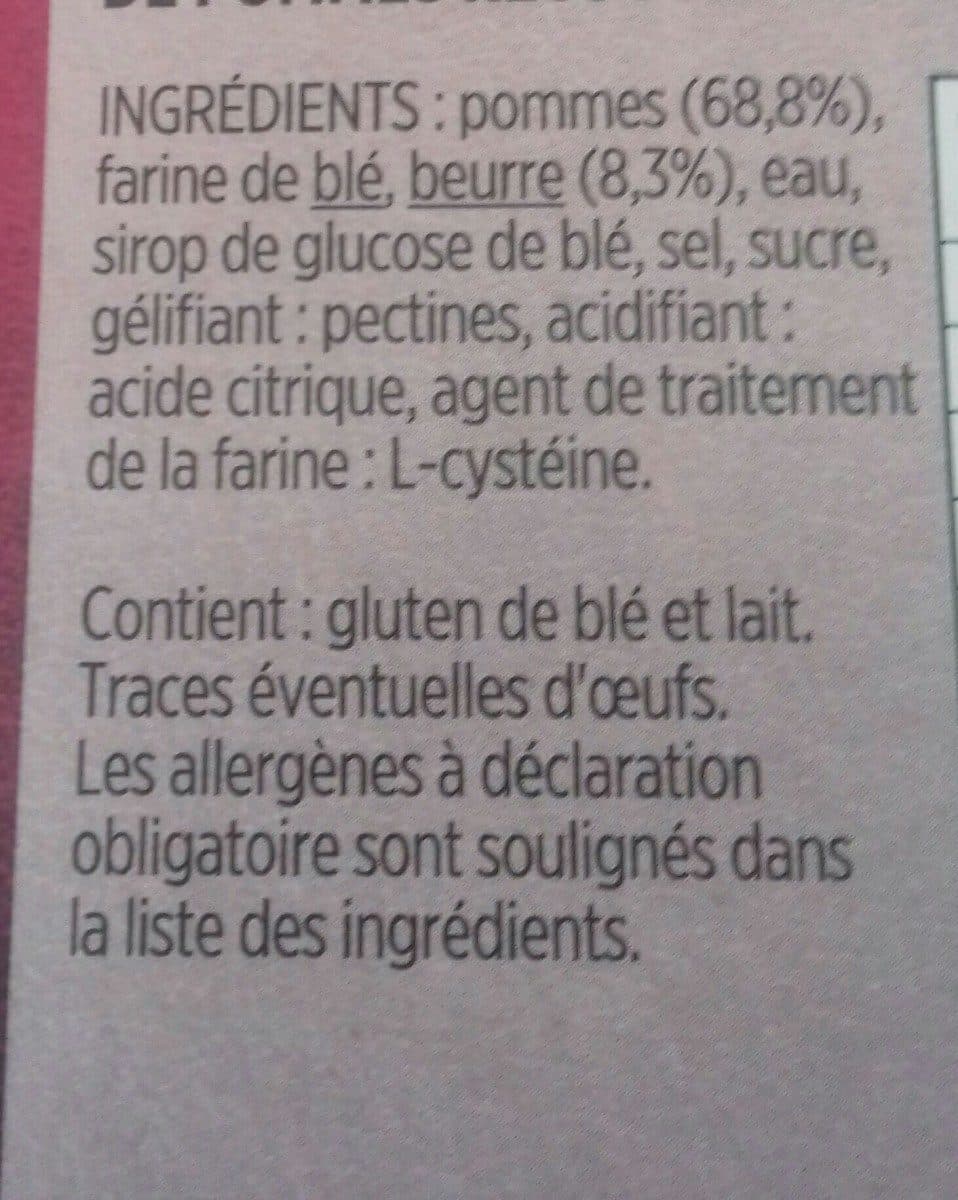 Toupargel 4 tartelette fines aux pommes packshot