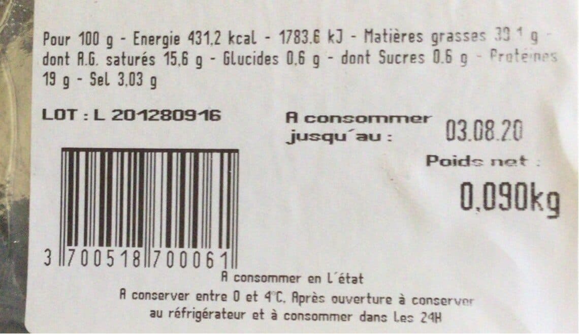Pierre Fossat Saveurs Gourmandes Magret de canard fumé au bois de hetre packshot
