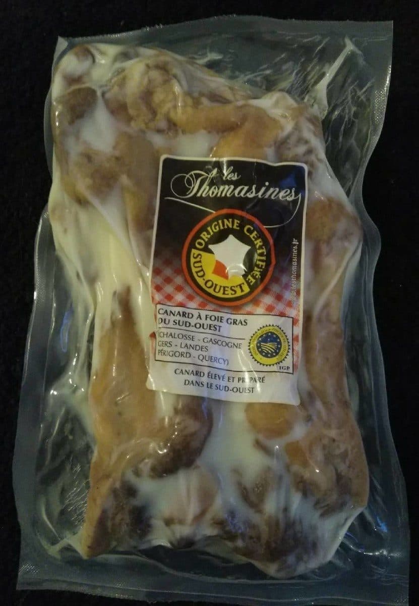 Les Thomasines Confit de manchons de canard du sud ouest packshot