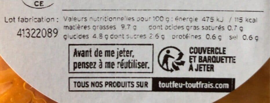 Brédial Carottes Râpées packshot