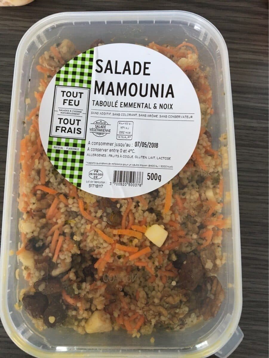 Bredial Salade mamounia packshot
