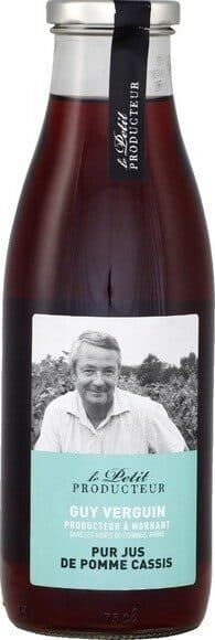 Le petit producteur Pur Jus de Pomme Cassis packshot