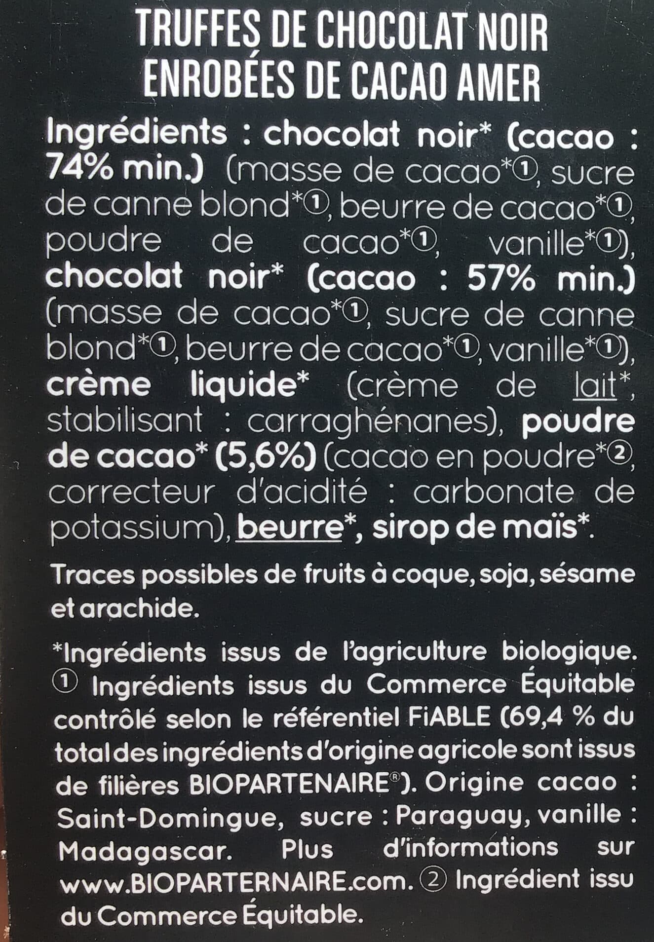 Belledonne Truffes Aux Eclats De Feves packshot