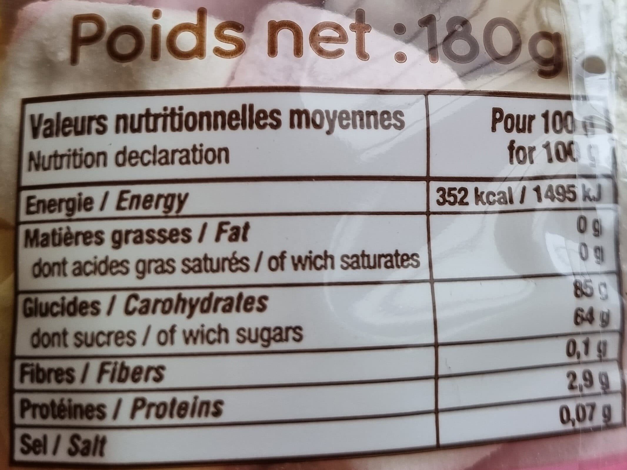 Belledonne Guimauve aux fruits packshot
