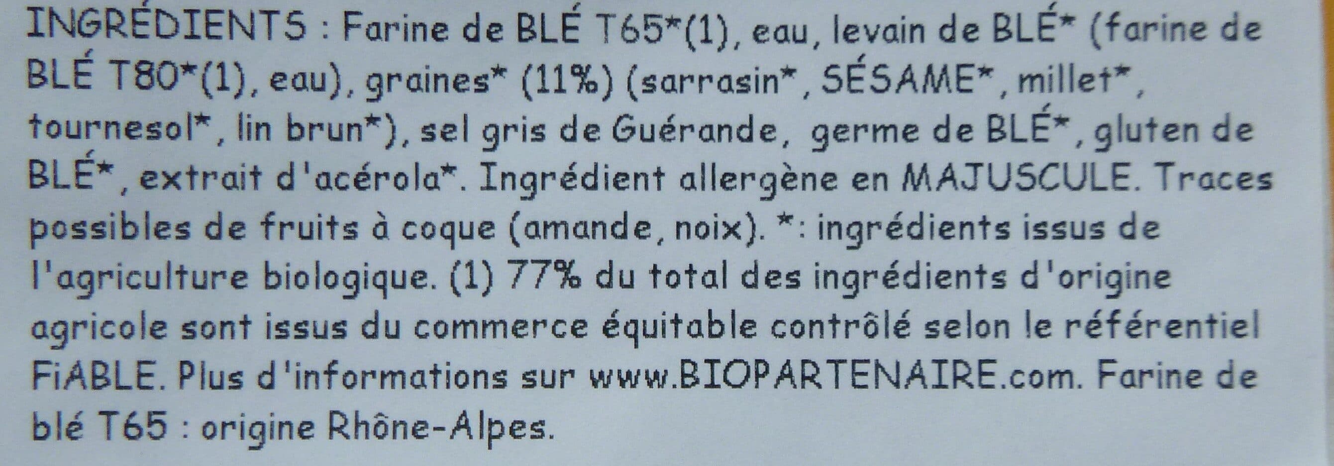 Belledonne Grandes tranches pain multigraines packshot