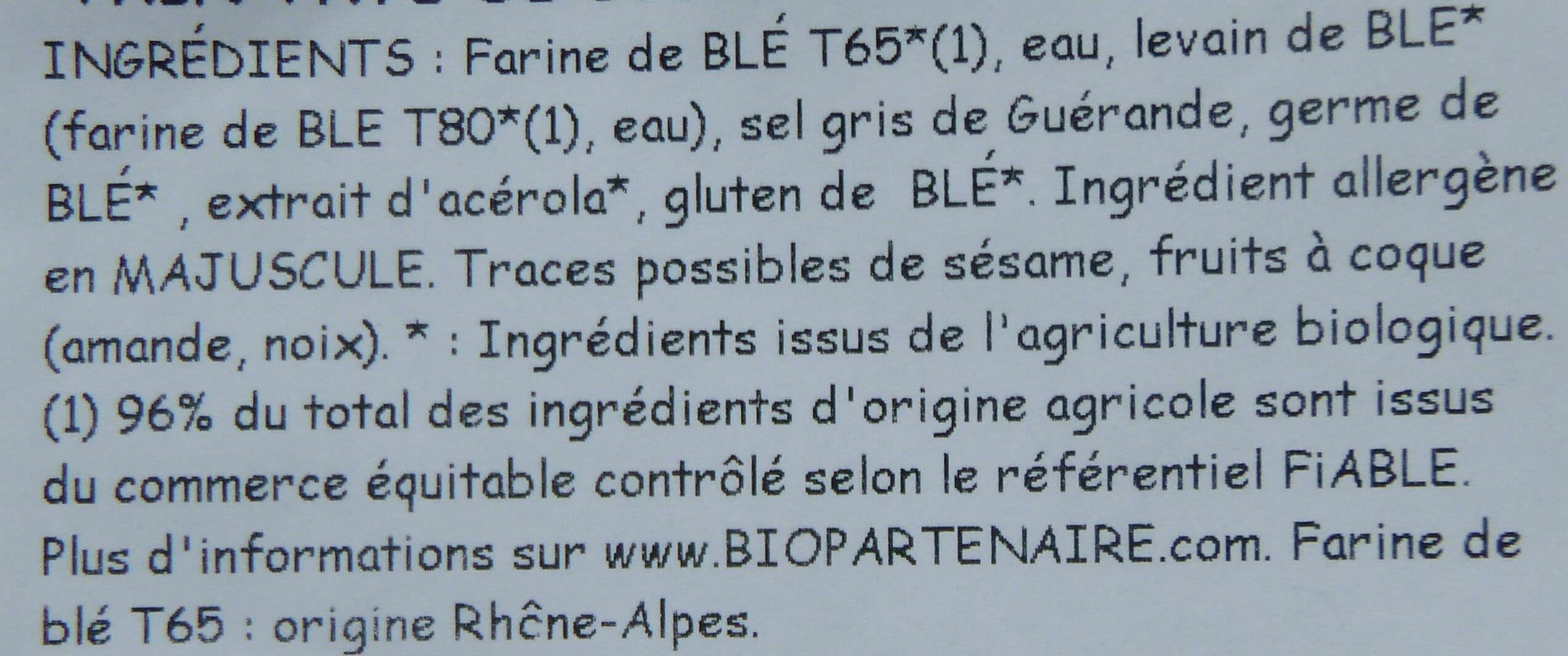 Belledonne Grandes tranches froment packshot