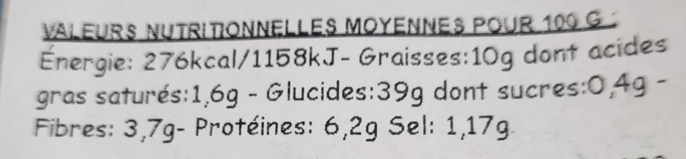 Belledonne Pain maïs et graines de courge packshot
