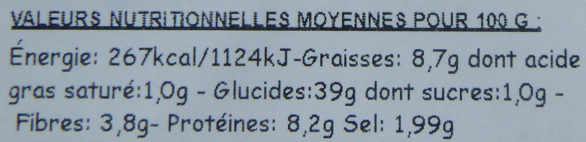 Belledonne Pain moulé sésame packshot