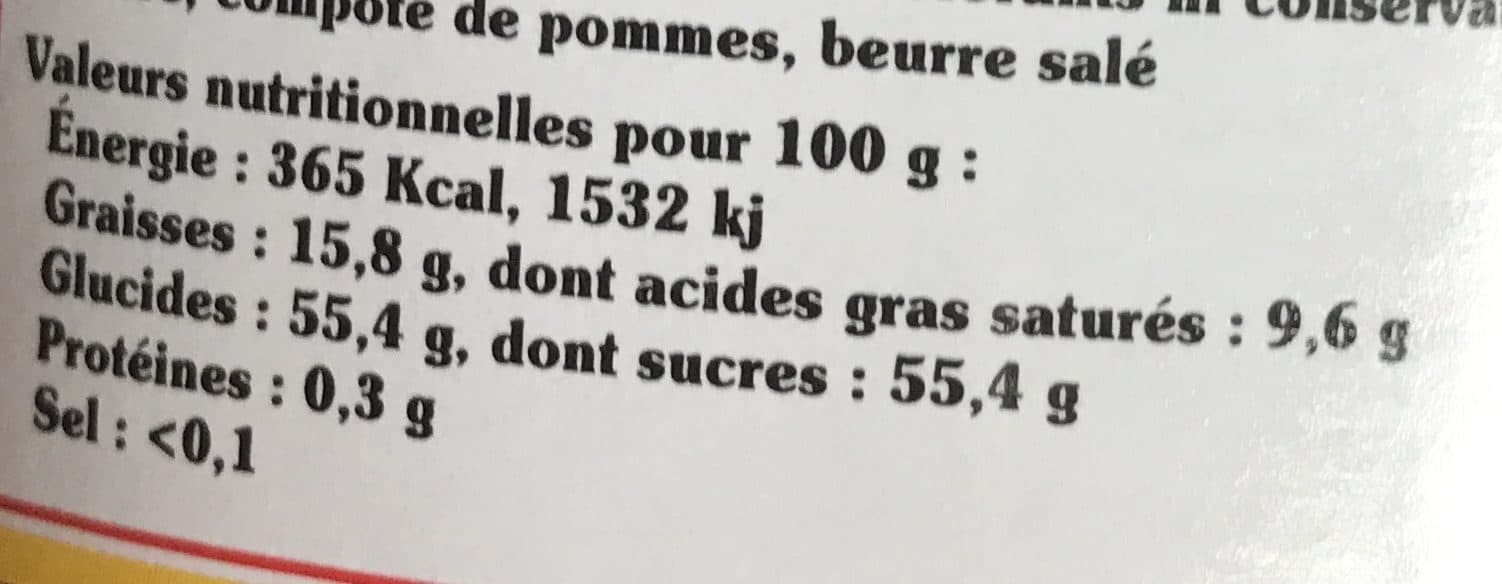 Caramel De Pommes Dieppois Beurre salé packshot