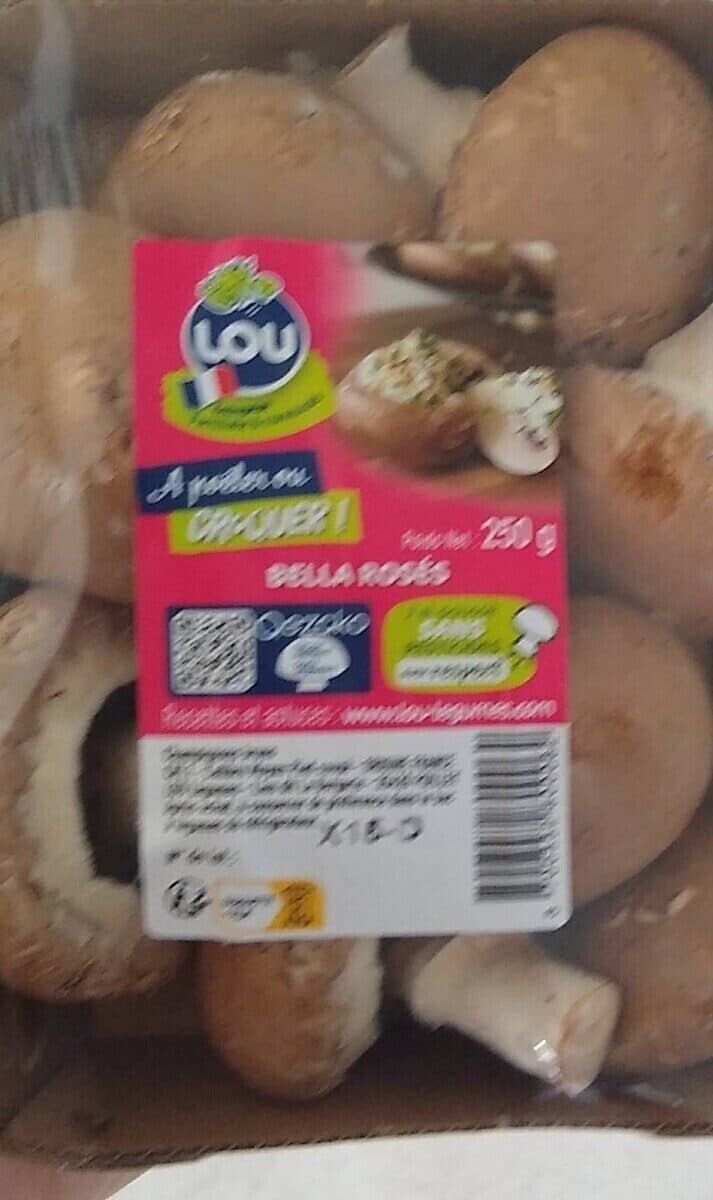Open Food Facts Bella rosés champignon packshot
