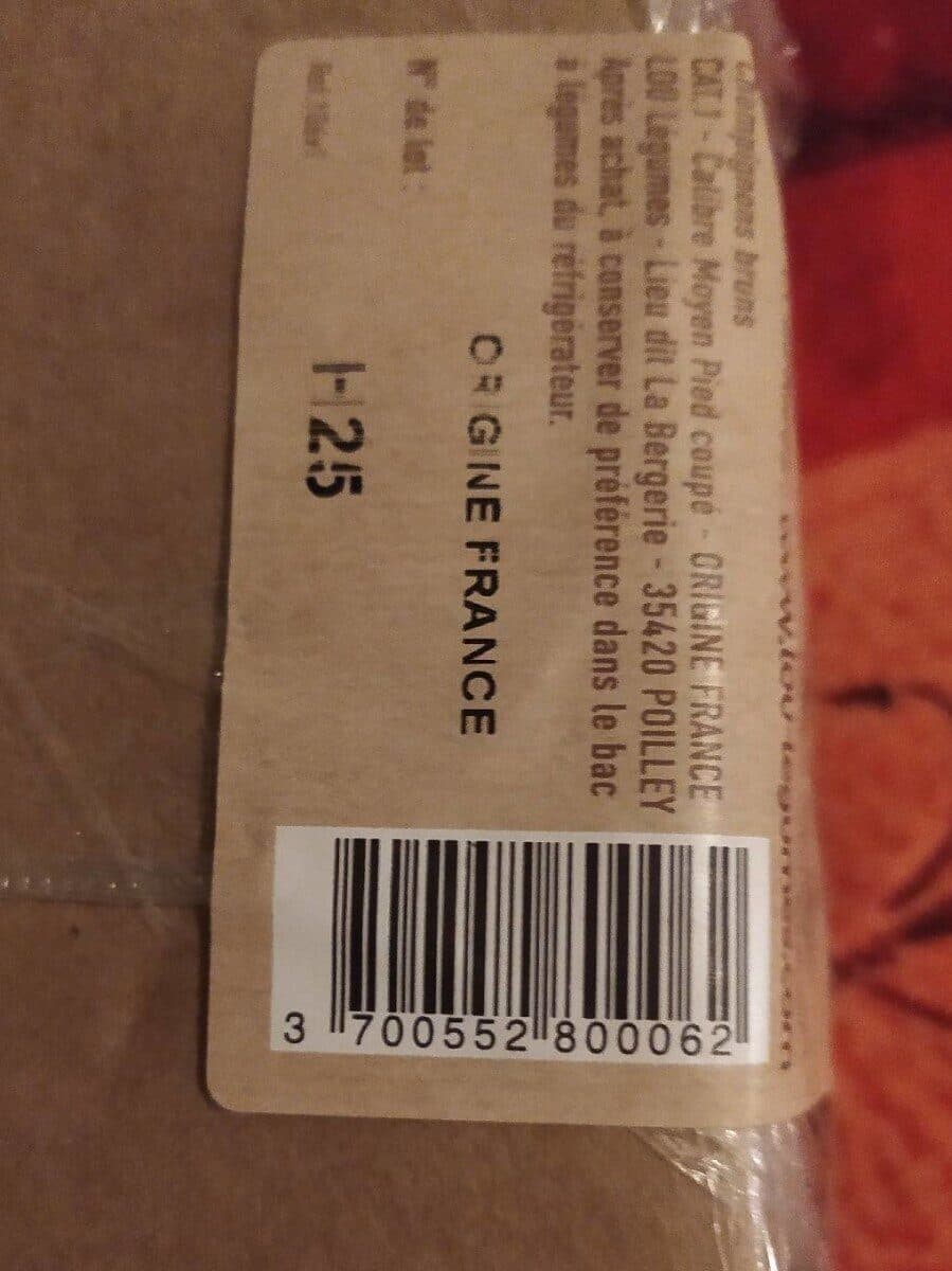 Open Food Facts Bella rosés champignon packshot