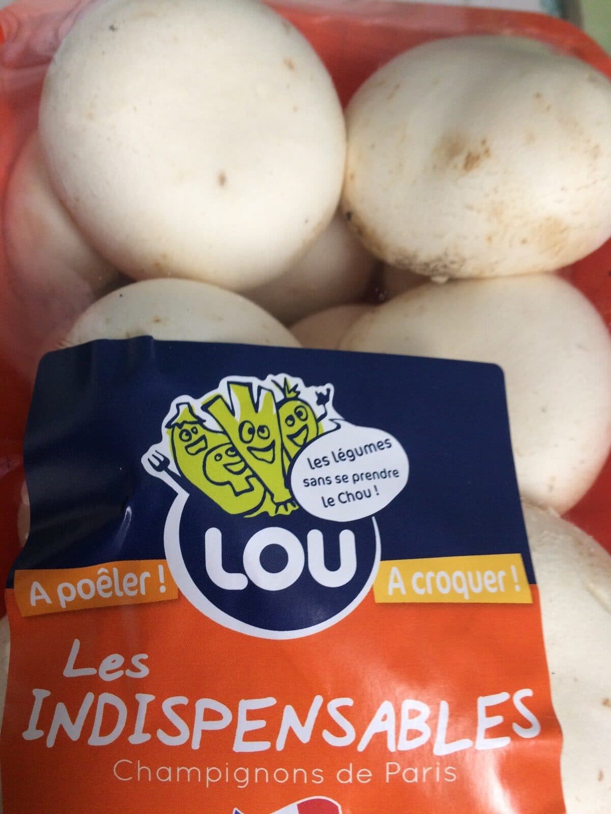 LOU Champignons de Paris packshot