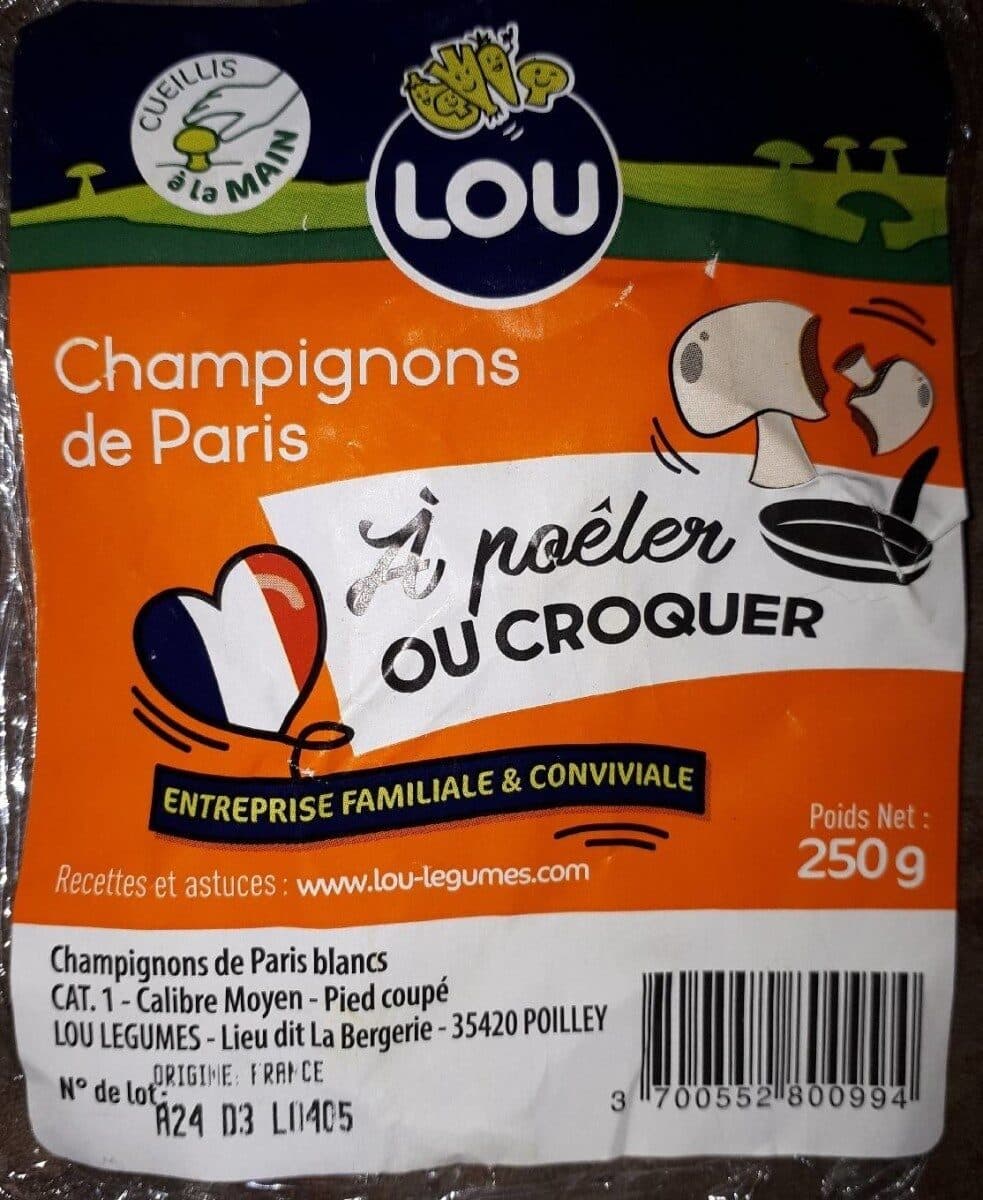Lou Champignon de Paris packshot