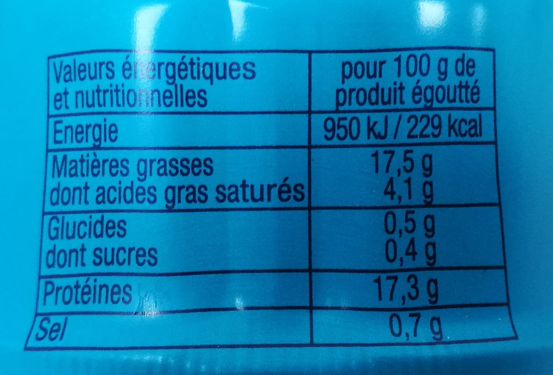 La perle des dieux Filets maquereaux marinade au muscadet et aromate packshot