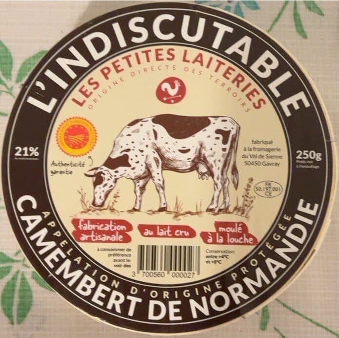Les petites laiteries Camembert de Normandie packshot