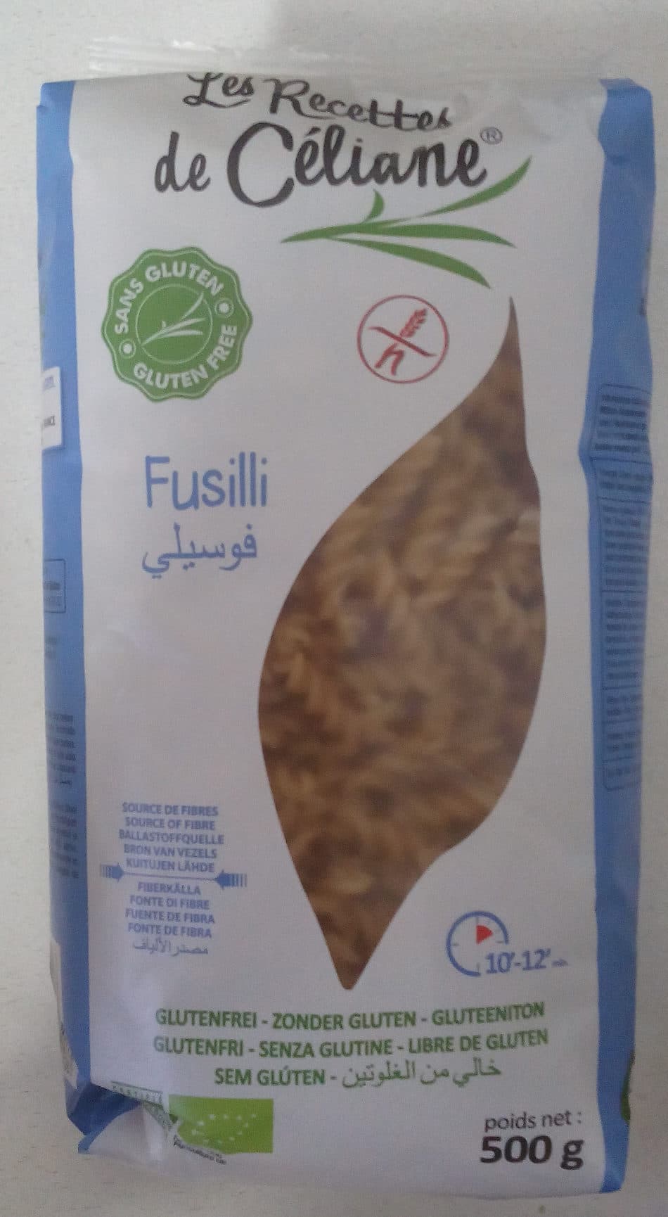 Les Recettes de Céliane Fusilli packshot