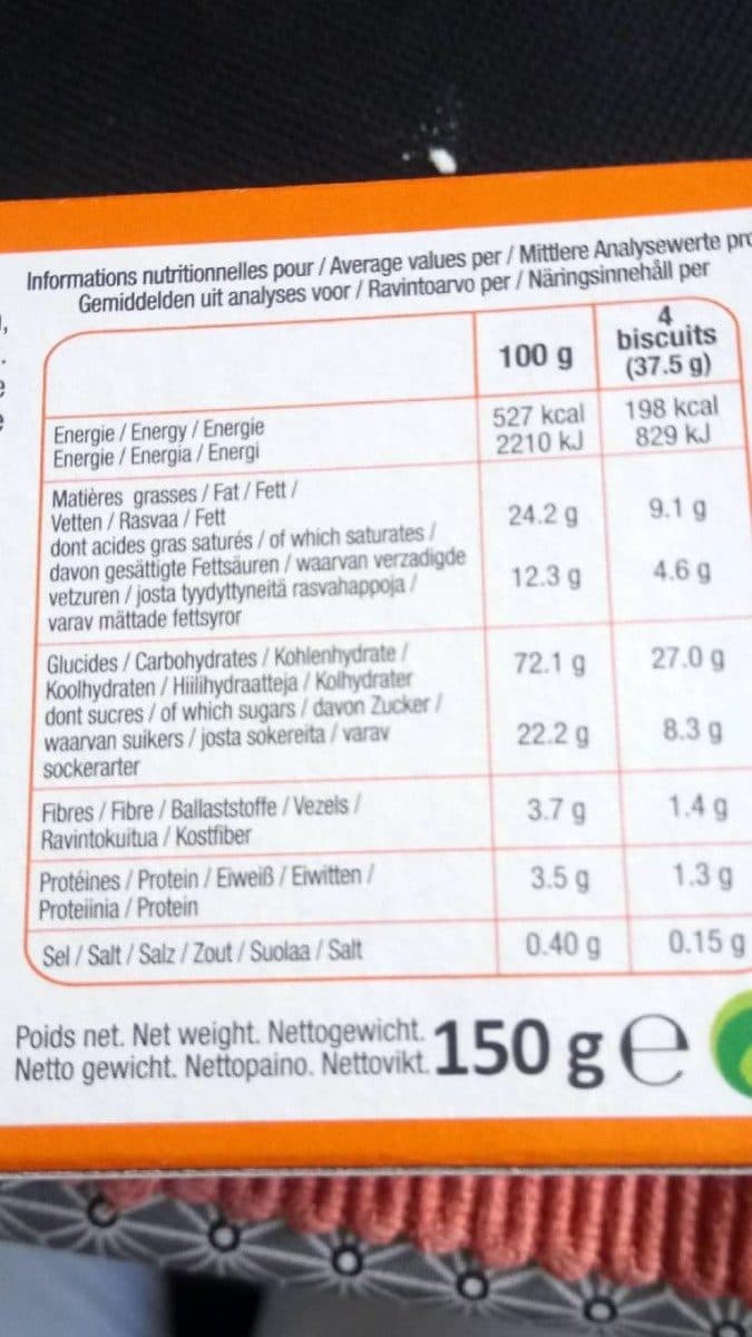 Les Recettes de Céliane Biscuits orange chocolat noir packshot