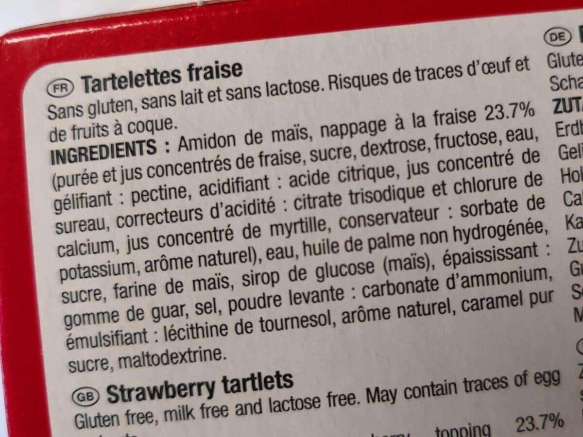 Céliane Tartelettes Fraise - 150 G - Les Recettes De Céliane packshot
