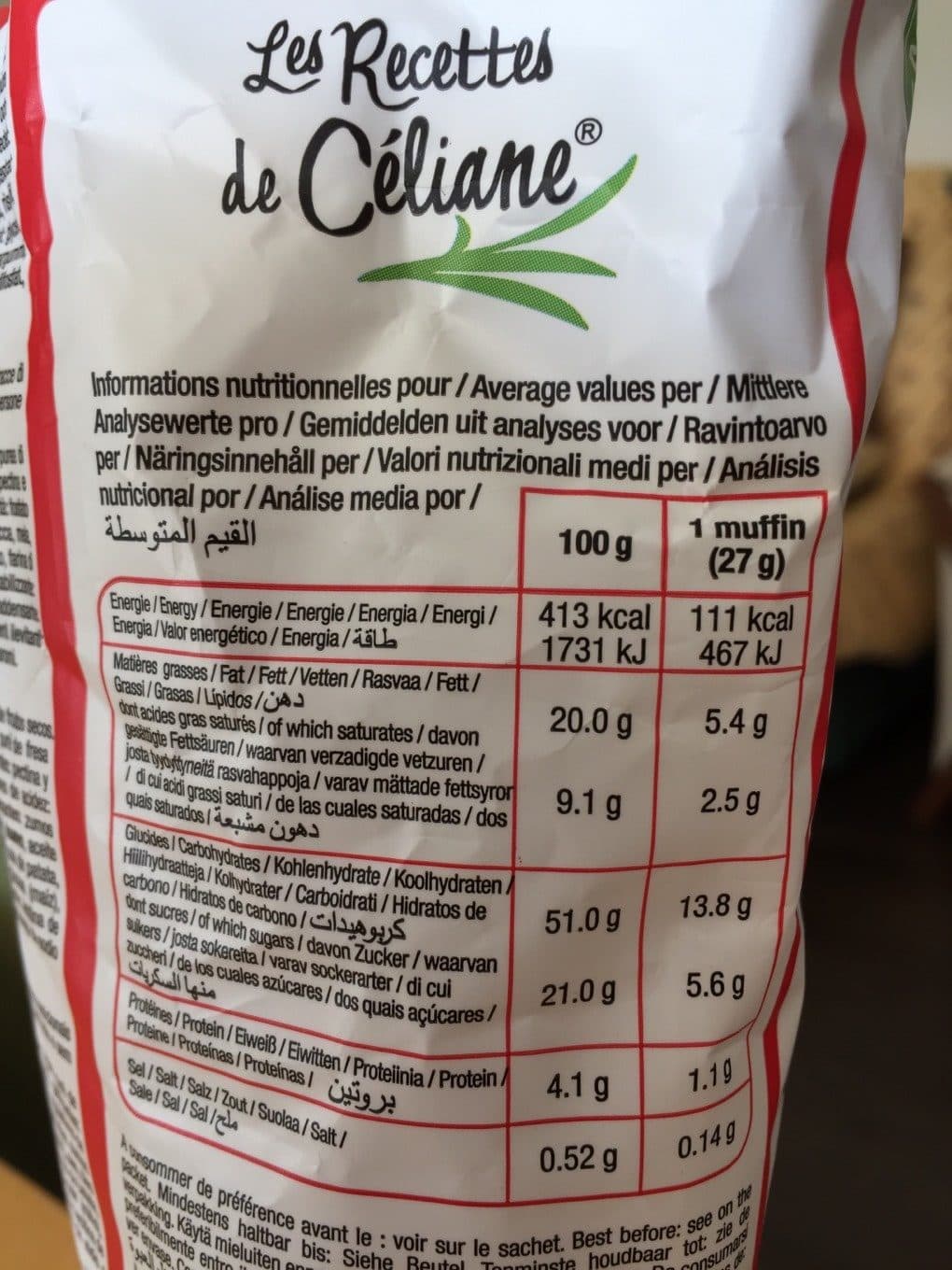 CÉLIANE GLUTEN FREE Mini mufins sans gluten Fraise packshot