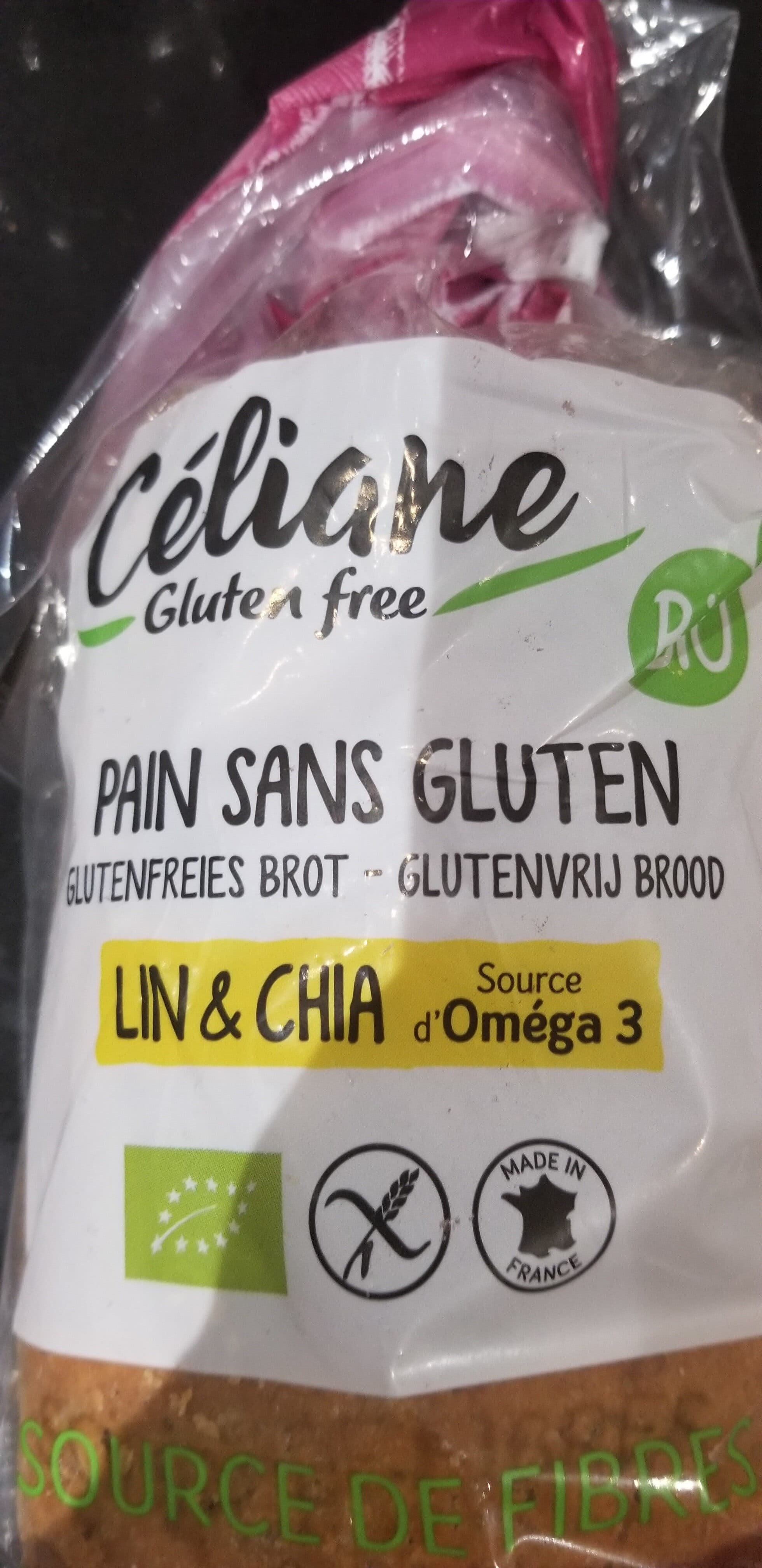 Les recettes de Céliane Pain frais aux graines packshot