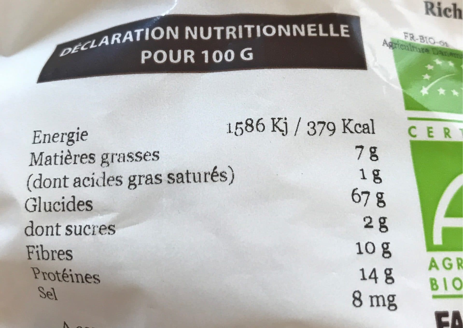 Moulin D'Amhara Flocon d'avoine packshot