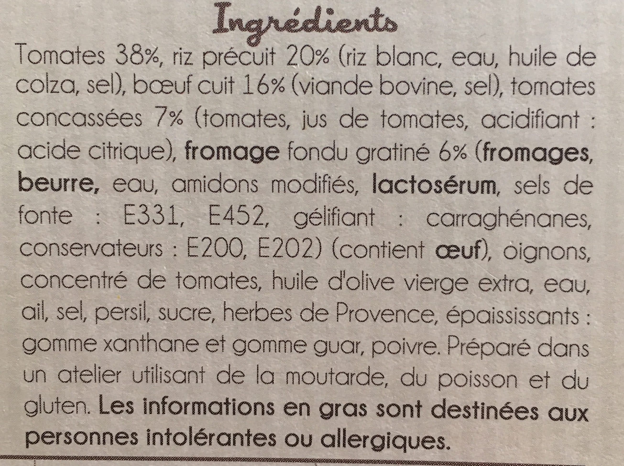 Dietbon Gratin de tomates farcies packshot