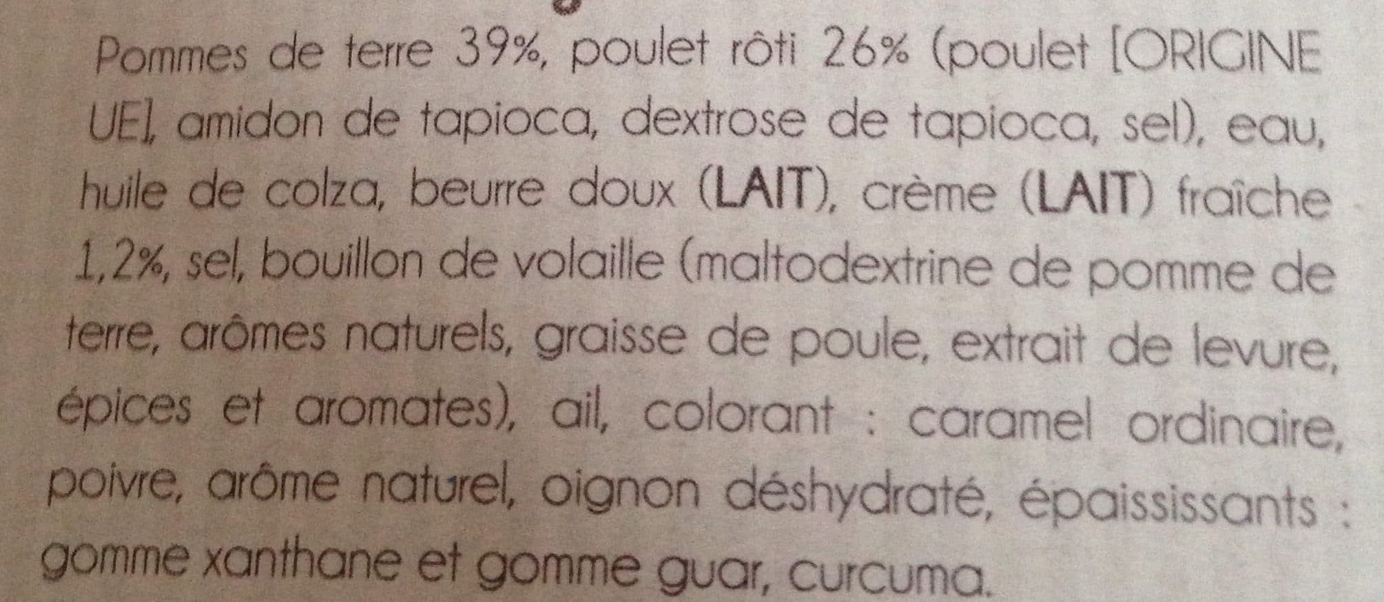 Dietbon Sauté de poulet roti et sa purée de pomme de terre à l'ancienne packshot