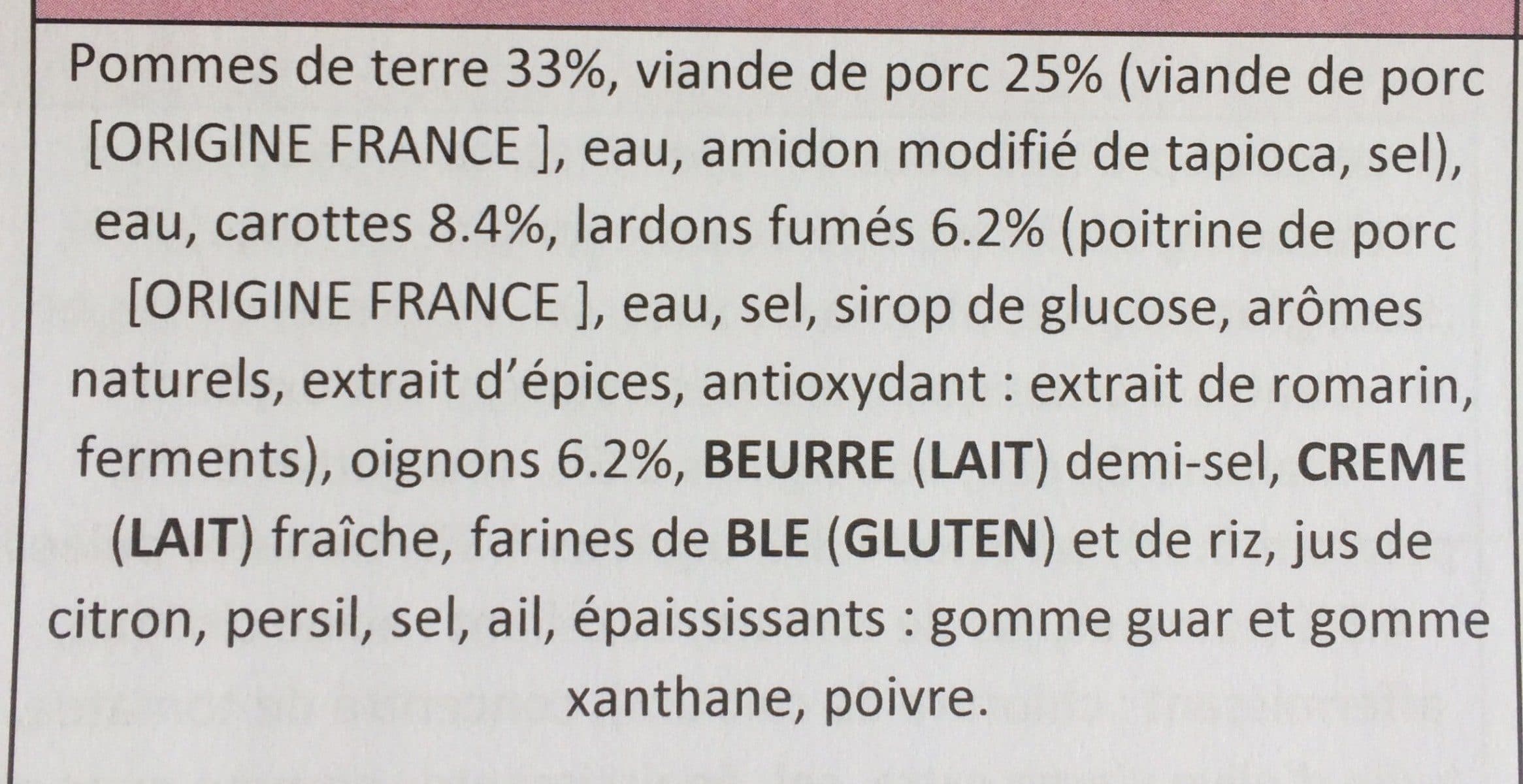 Dietbon Sauté de Porc, Pomme de terre et carotte aux lardons packshot