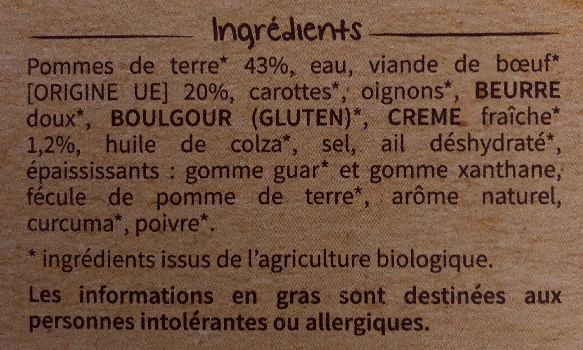 Dietbon Hachis parmentier bio packshot