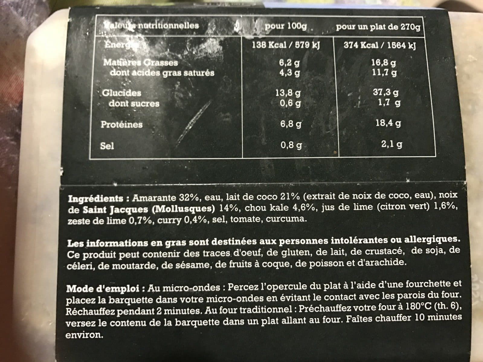 Kitchendiet Noix de st jacques packshot