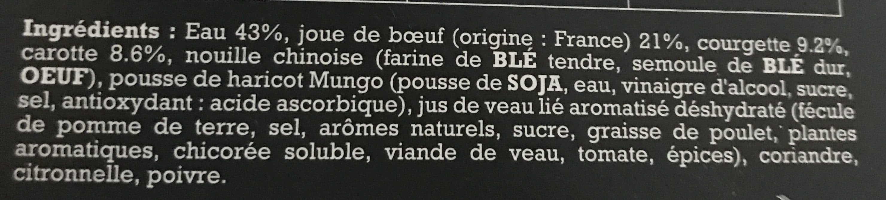 Kitchen Diet Bouillon façon Pékinois au boeuf, nouilles et petits légumes packshot