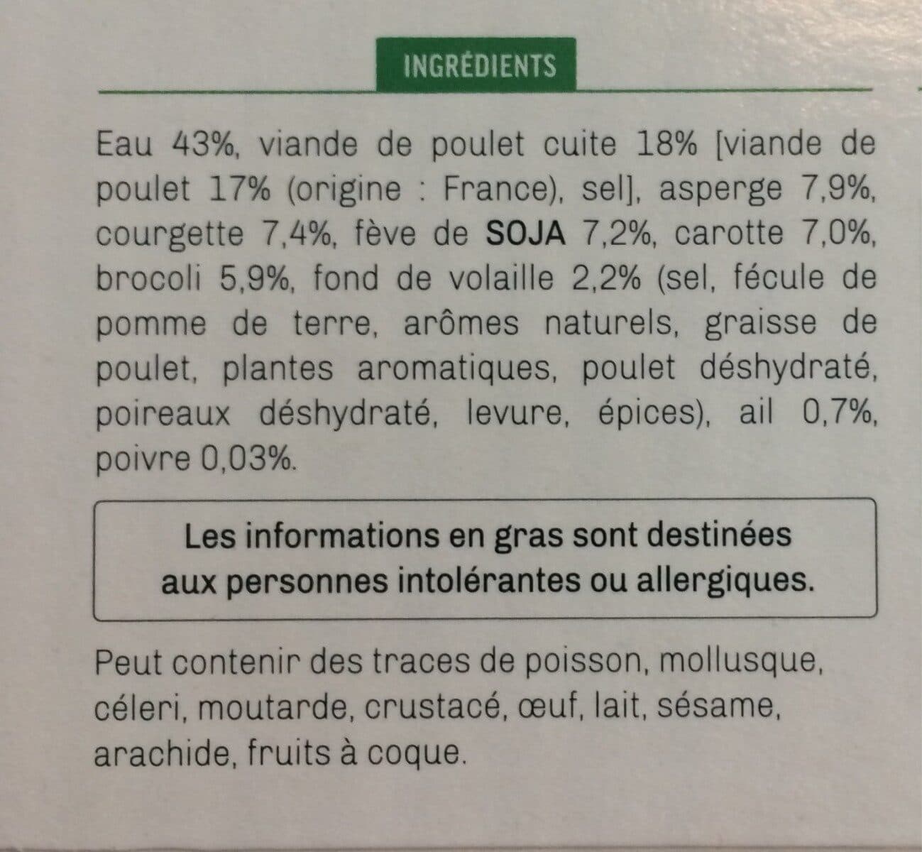 Kitchen-Diet Bouillon Thaï à la volaille, vermicelle de riz et légumes croquants packshot