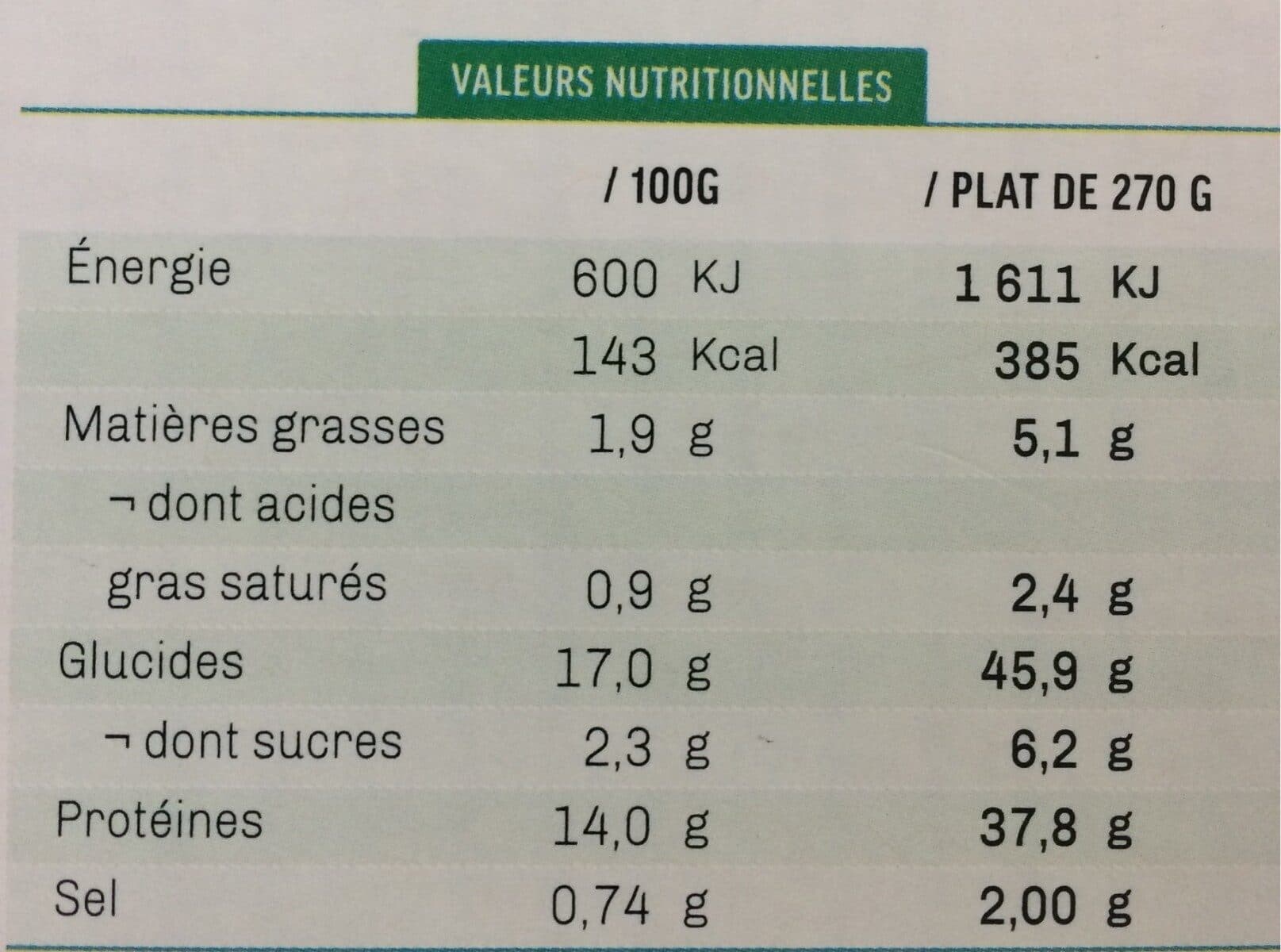 Kitchen Diet Filet de poulet et son riz blanc aux légumes verts sauce poulette packshot