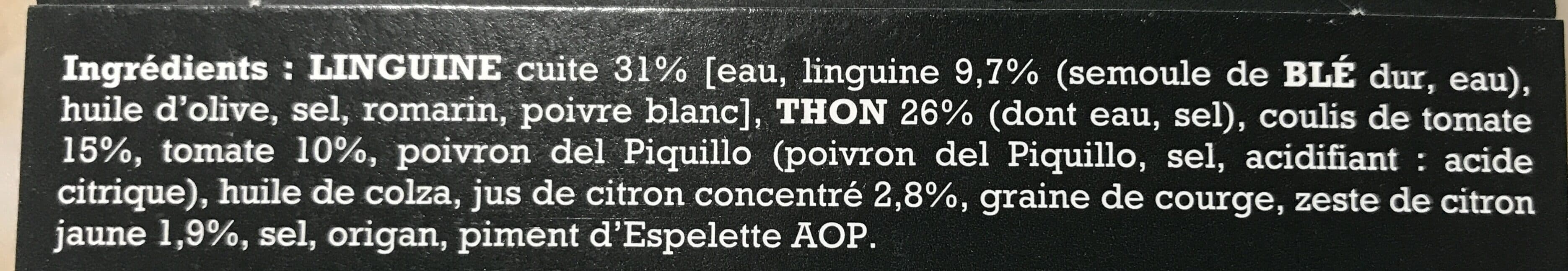 Kitchen Diet Linguine et son caviar de tomates et thon au citron packshot