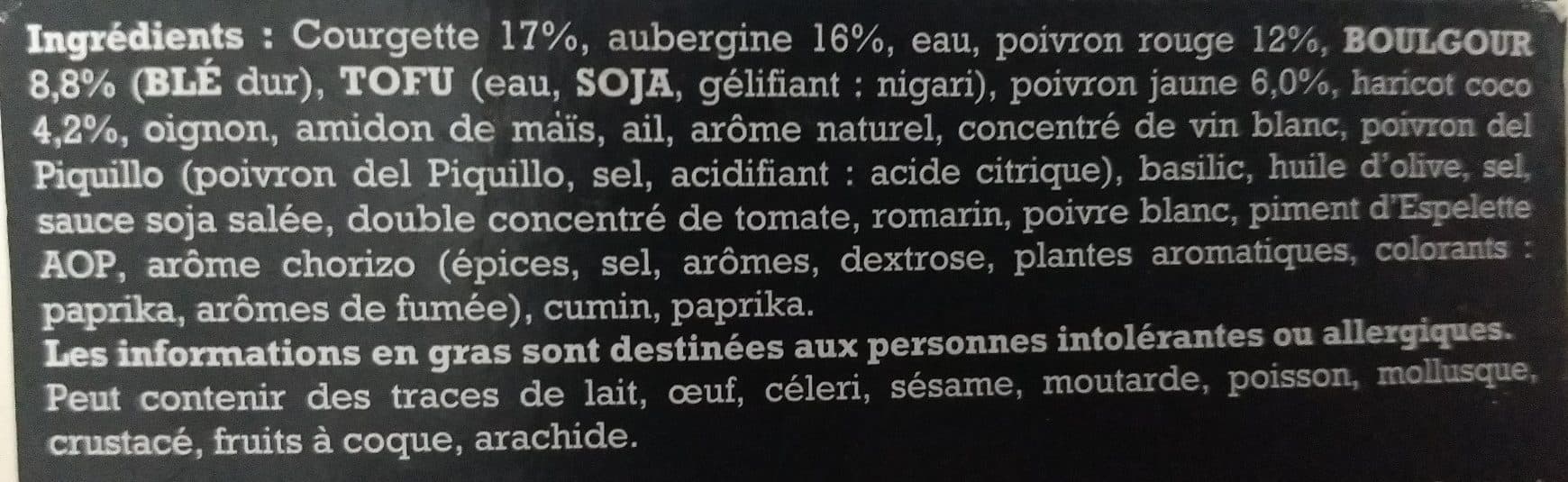 Kitchen-Diet Risotto de Boulgour et ses Légumes, Crème de Chorizo Végétarien packshot