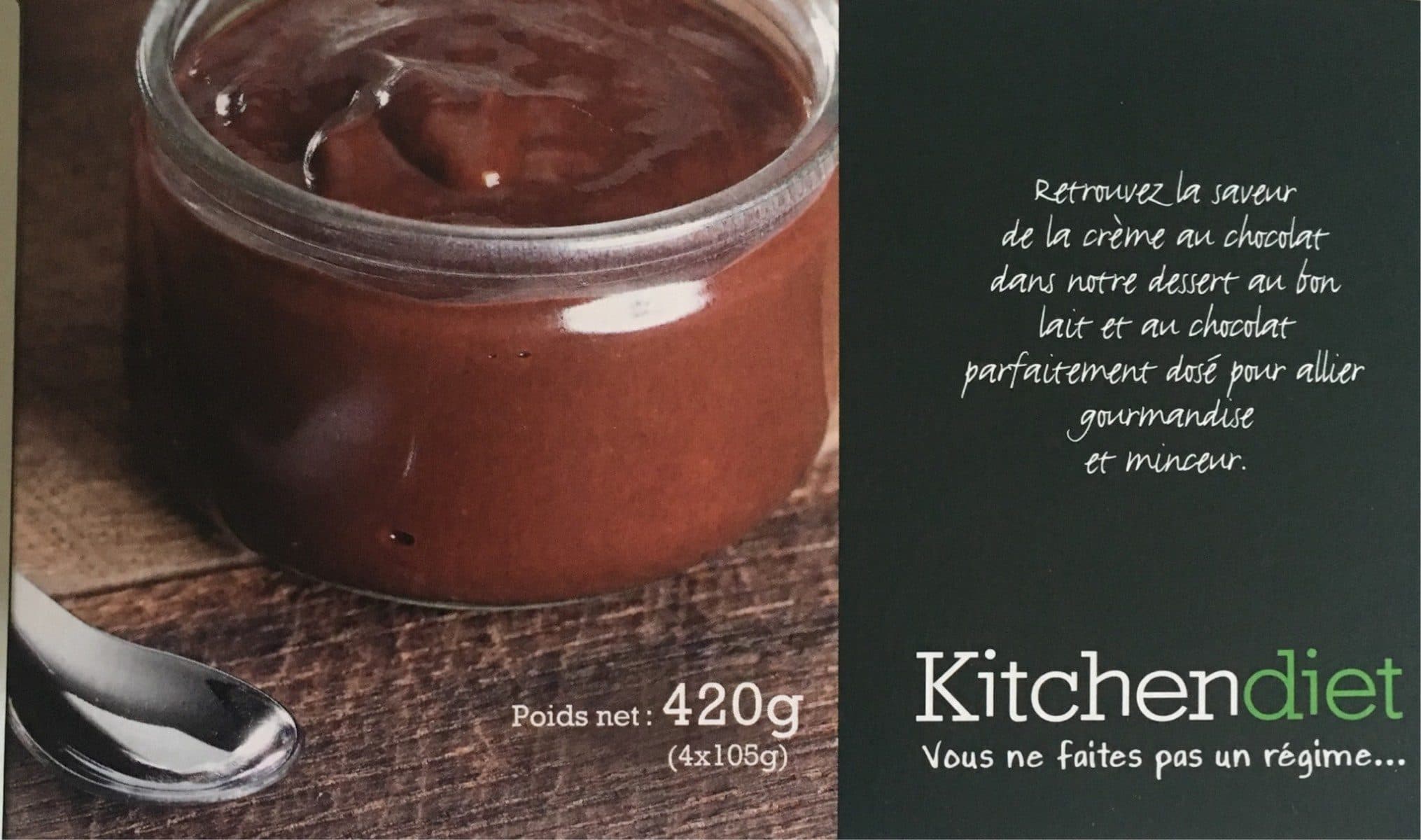 Kitchendiet Douceur lactee au chocolat packshot