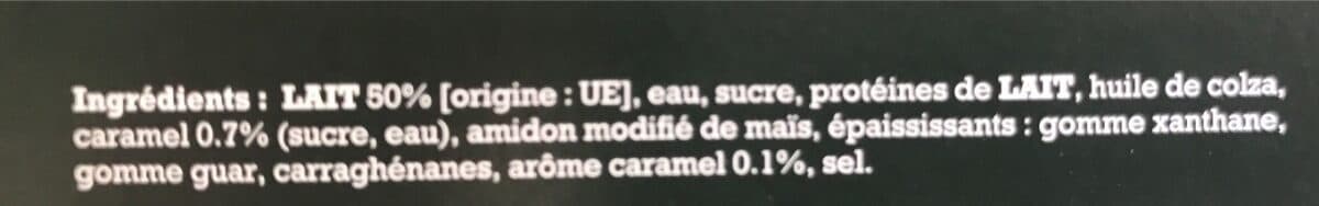 Open Food Facts Douceur lactee au caramel packshot
