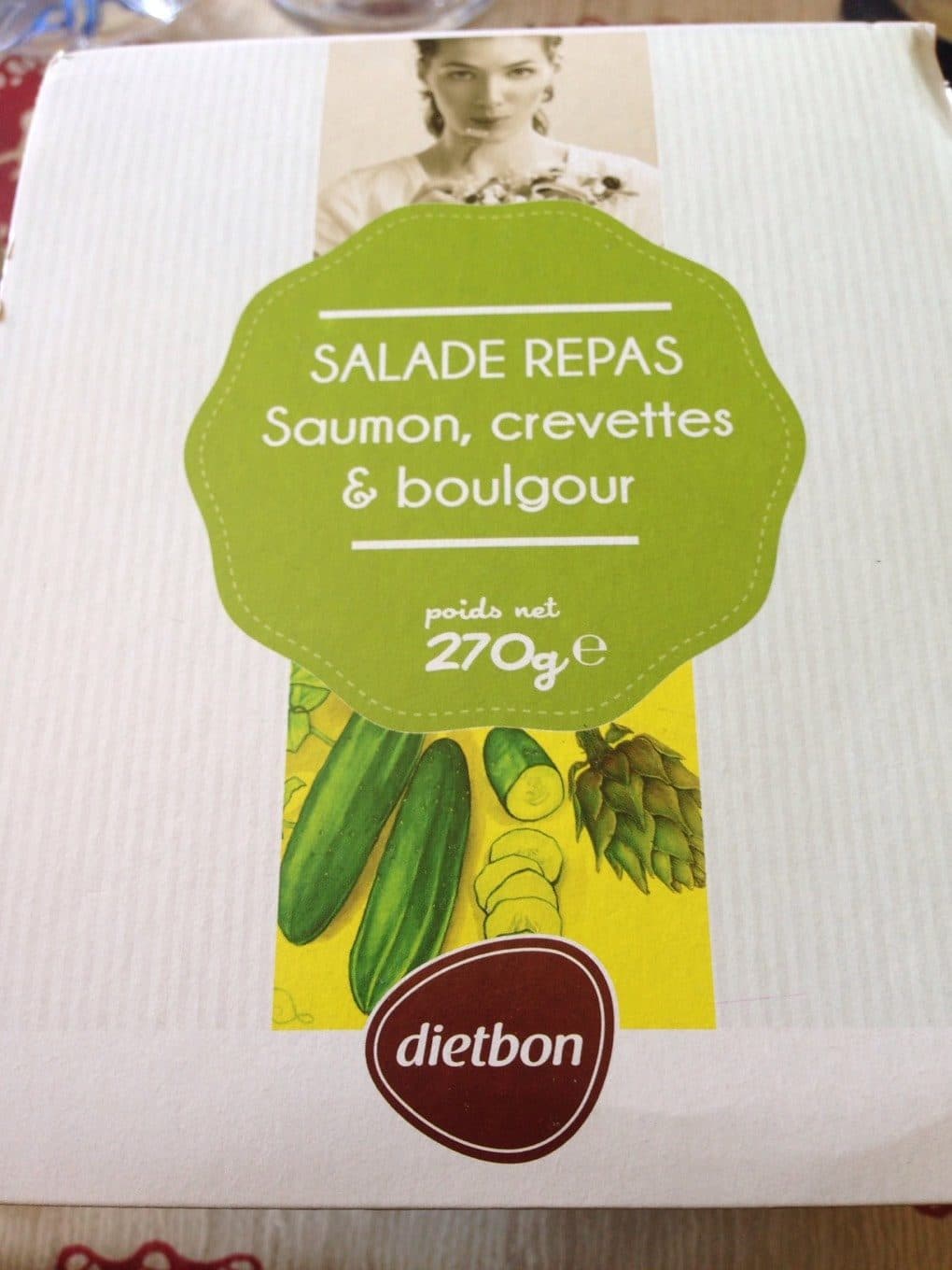 Dietbon Salade saumon crevettes & boulgour packshot